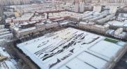 Main image for Massive Snow Replica of Chinese Warship Stuns University Campus.