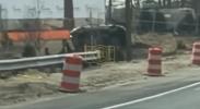 Main image for Stolen BMW Flips Repeatedly During High-Speed Police Chase.