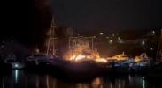 Main image for Sydney Marina Fire Destroys Three Yachts, Rescuers Save Four.