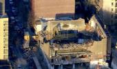 Main image for Bronx Demolition Wall Collapses but No One Hurt.