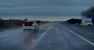 Main image for Terrifying Near Miss as Cow Jumps Into Oncoming Traffic.