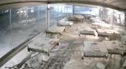 Main image for Storm Surge Smashes Through Restaurant as Cyclone Slams Sicily.