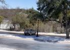 Main image for Dashcam Captures Car Spinning Out on Icy Austin Road.