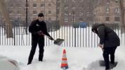 Main image for NYC Mayor Mamdani Joins Residents Shoveling Snow in Brooklyn