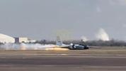 Main image for NASA Research Jet Makes Emergency Belly Landing in Houston.