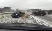 Main image for Dashcam Captures Two Crashes in Seconds as Winter Storm Slams U.S.
