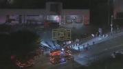 Main image for Los Angeles Rioters Set Fire and Force Fire Department to Retreat.