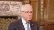 Main image for Minnesota Gov. Walz Declares He'll Never Run for Elected Office Again.
