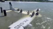 Main image for Passengers Survive Harrowing Plane Crash into Sea in Indonesia.