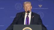 Main image for Trump Jokes About Watching for Missiles 😂