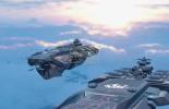Main image for Chinese Military Reveals Futuristic Space Carrier Vision.