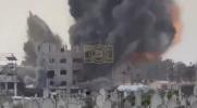 Main image for Israeli Airstrike Destroys Hamas Site in Gaza City Neighborhood.