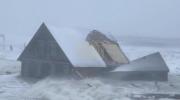 Main image for WATCH: Waves Destroy Oceanfront Homes Along Outer Banks Coast.