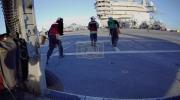 Main image for US Navy Releases Footage of Carrier Strike Group Drill.