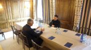 Main image for Zelenskyy Meets Reza Pahlavi, Condemns Russia&ndash;Iran Drone Alliance.