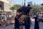 Main image for Fire Department Employs Tower Crane in Dramatic Worker Rescue.