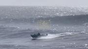 Main image for Family Rescued After Boat Capsizes Off Santa Cruz.
