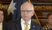 Main image for Minnesota Governor Blasts Masked Federal Agents in Crackdown.