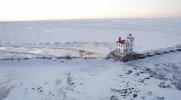Main image for Drone Captures Lake Icy Transformation.