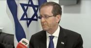 Main image for Israeli President Herzog Challenges Protesters to Target Iran.