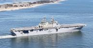 Main image for U.S. Navy's USS Kearsarge Leaves Port for Operations.