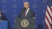 Main image for Trump Jokes About UN Teleprompter.