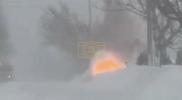 Main image for A Tree collapsed and Triggered a Fire in Rhode Island During a Blizzard.