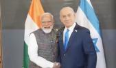 Main image for PM Netanyahu Greets India PM Modi.