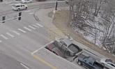 Main image for Sinkhole Swallows Two Cars at Nebraska University.
