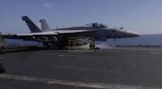 Main image for UPDATE: Carrier-Based Jets Launch Strikes in Middle East.