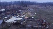 Main image for Aftermath of a Powerful Tornado Rips Through Lake Village Community. 