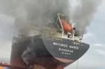 Main image for Three Commercial Vessels Damaged in Strait of Hormuz Shipping Attacks.