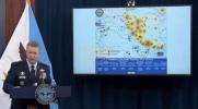 Main image for Gen. Caine Reports 5,000 Strikes, 50 Iranian Ships Sunk.