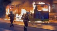 Main image for Man Sets Himself on Fire Aboard Swiss Bus, Six Dead.