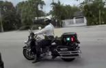 Main image for Helmet Cam Shows Florida Police and E-Bike Chase.