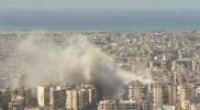 Main image for Israeli Airstrike Hits Hezbollah Stronghold in Beirut Suburb.