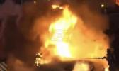 Main image for Fiery Multi-Car Crash Kills One on Los Angeles Freeway.