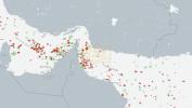 Main image for TIMELAPSE: Strait of Hormuz Sees Sharp Decline in Cargo Movement.