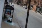 Main image for WATCH: Delivery Robot Crashes Into Chicago Bus Shelter.