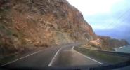 Main image for Turkey Highway Landslide Traps Car After Heavy Rain.