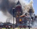 Main image for Floyd County Courthouse Burns as Flames Destroy Historic Georgia Landmark.