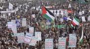 Thousands of Houthis March in Sanaa to Pledge Support for Iran.