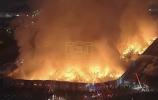 Main image for Massive Warehouse Fire in Southern California Suspected Arson.