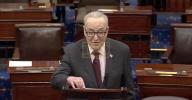 Main image for Senate Showdown: Schumer Attacks Trump Iran Blockade Strategy.