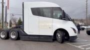 Main image for Tesla Unveils New Production Semi, Redefining Electric Trucking Power.
