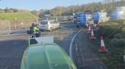 Main image for Irish Farmers Block Roads Over Climate Policies.