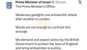 Main image for Netanyahu Urges UK Action After Golders Green Terror Attack.