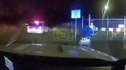 Main image for Washington Police Chase Turns Violent as Suspects Allegedly Throw Chainsaw at Pursuing Officers.