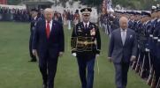 Main image for NOW: Trump Welcomes King Charles at White House in Grand Troop Inspection Ceremony.