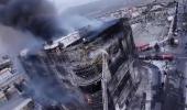 Main image for Iran Shopping Mall Fire Kills Dozens as Flammable Cladding Sparks Deadly Inferno Near Tehran.